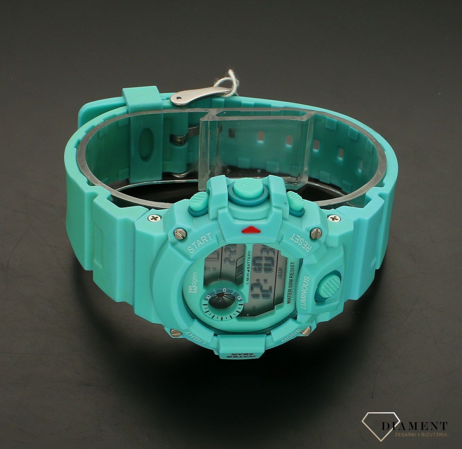 Zegarek dziecięcy Hagen Sport HA-9400 miętowy (4).jpg